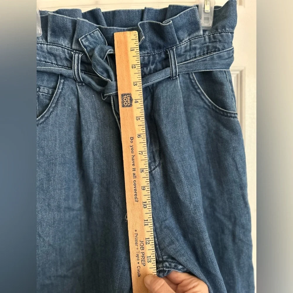 ✌️4 for $20✌️ Frank & Oak Linda balloon in dark wash - Picture 7 of 10